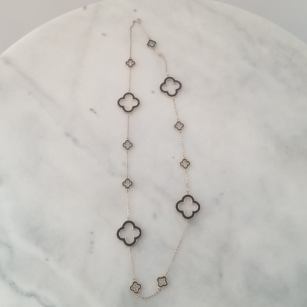 Black and gold necklace